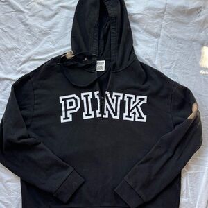 Black PINK Quarter-zip Hoodie